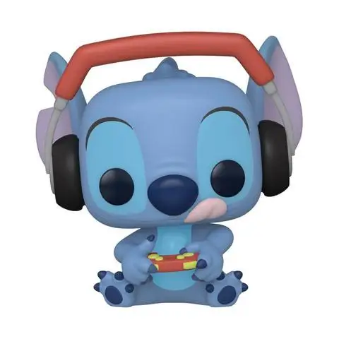 Funko POP! Lilo and Stitch Gamer Stitch 3.35-in Vinyl Figure Exclusivité Le Repère du Geek
