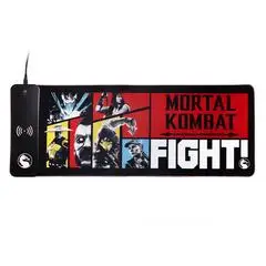 Mortal Kombat Oversize Gaming Mat and Mobile Charger