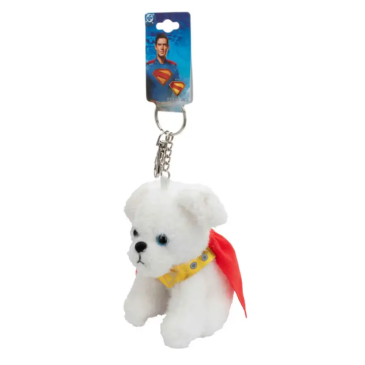 Superman Krypto the Superdog Plush Keychain Exclusivité Le Repère du Geek