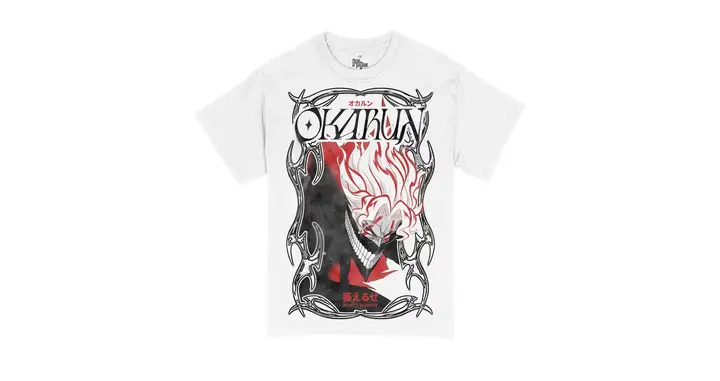 DanDaDan Yokai Okarun Unisex Short Sleeve Graphic T-Shirt Exclusivité Le Repère du Geek