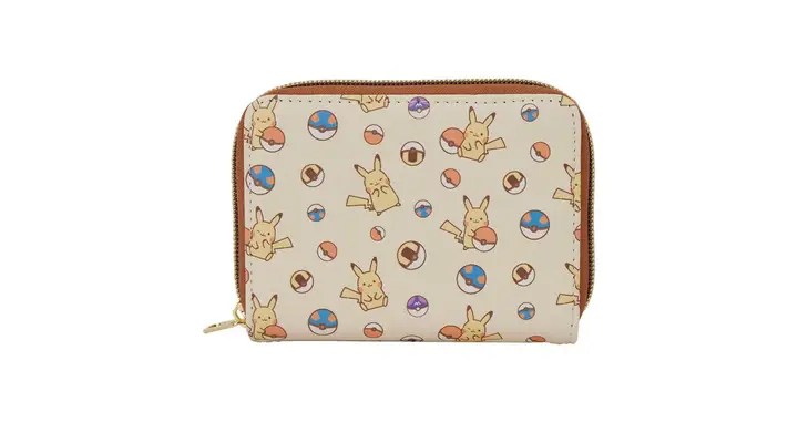 Loungefly Pokemon Chibi Pikachu and Poke Balls Zip Around Wallet Exclusivité Le Repère du Geek