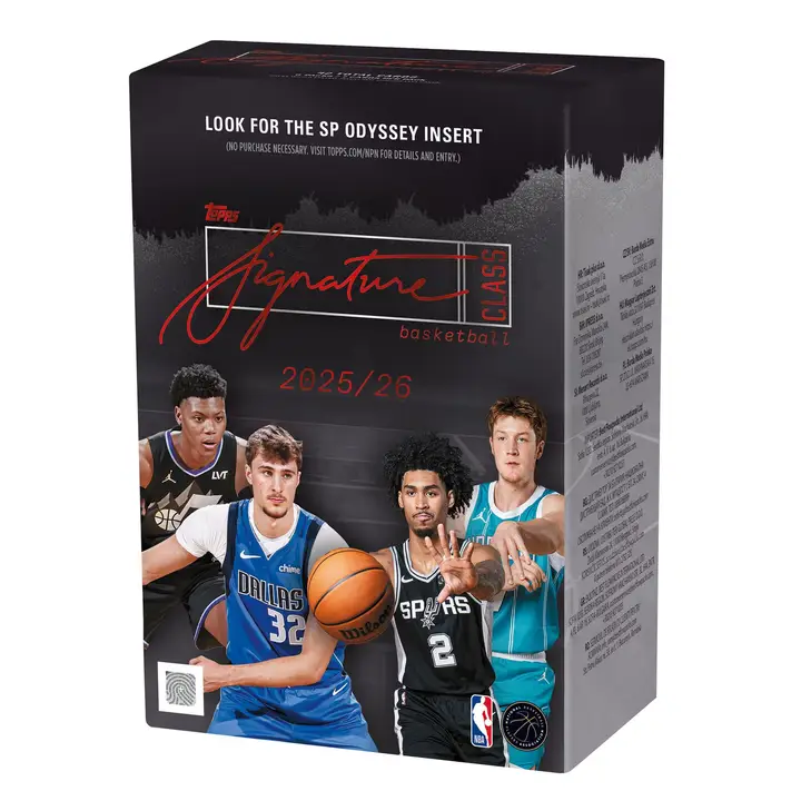 2025-26 Topps Signature Class NBA Basketball Value Box