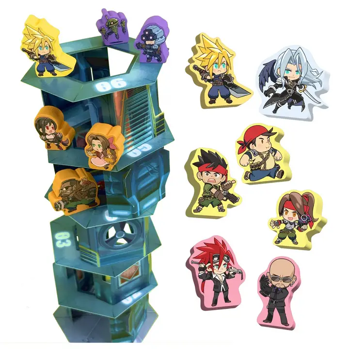 Ascend the Shinra Tower: Final Fantasy VII Board Game