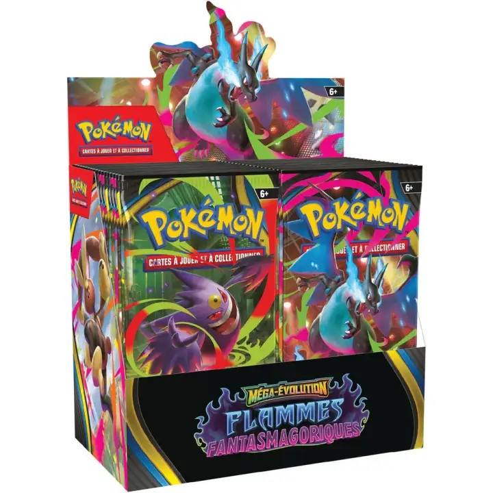 Display Pokémon Flammes Fantasmagoriques — français (ME02)